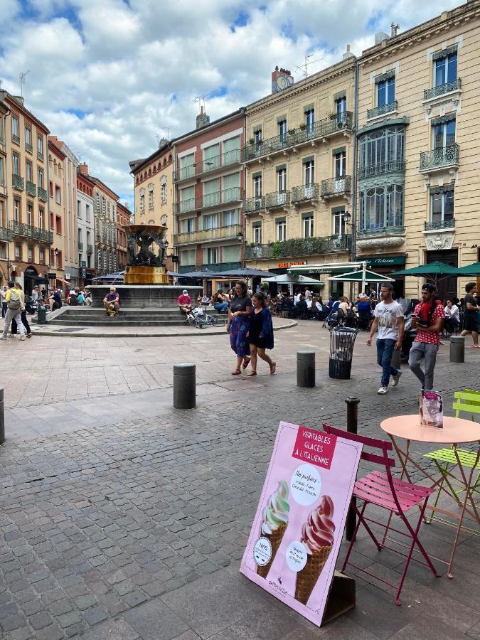 툴루즈 Meuble Tourisme Carmes 2 Etoiles, Entree Autonome,Wifi, Climatise, Petit Parking Prive 아파트 외부 사진