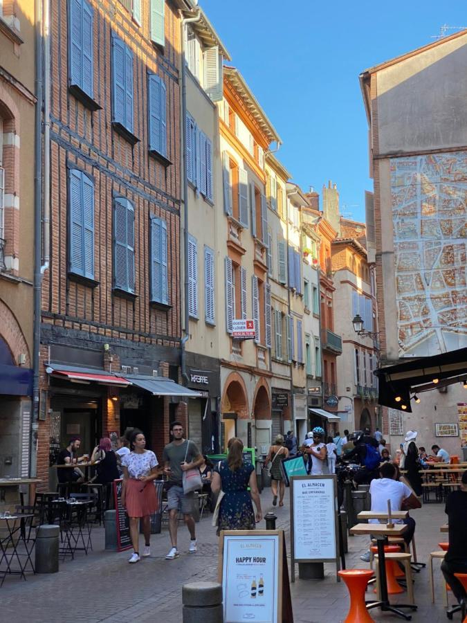 툴루즈 Meuble Tourisme Carmes 2 Etoiles, Entree Autonome,Wifi, Climatise, Petit Parking Prive 아파트 외부 사진