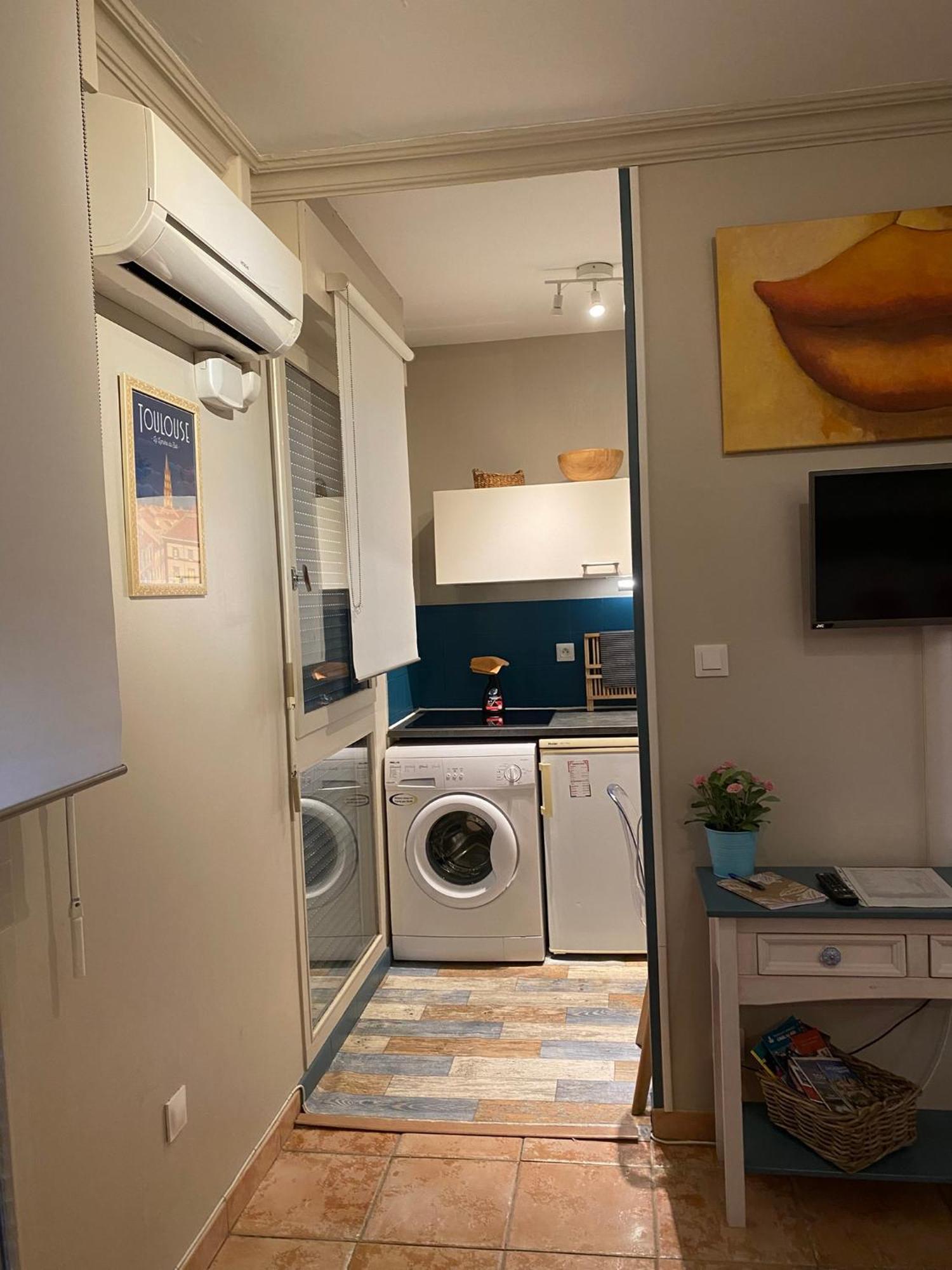 툴루즈 Meuble Tourisme Carmes 2 Etoiles, Entree Autonome,Wifi, Climatise, Petit Parking Prive 아파트 외부 사진